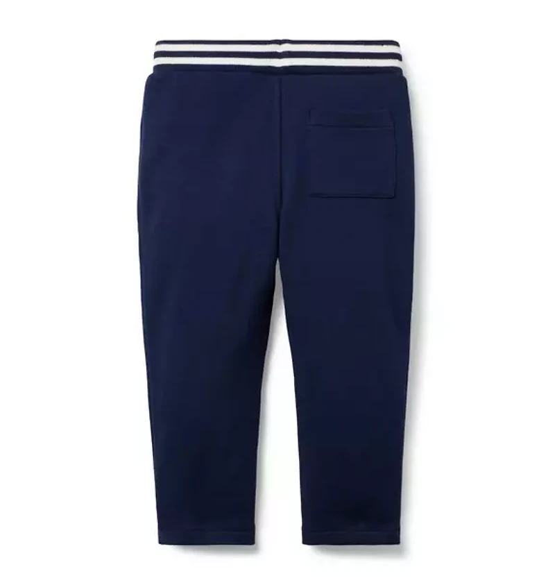 The Stripe French Terry Jogger