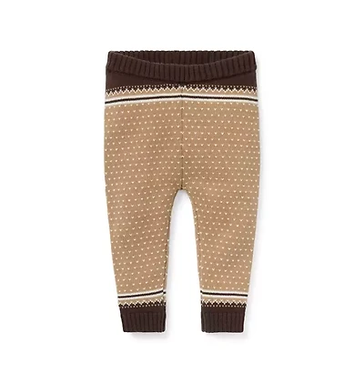 Baby Fair Isle Sweater Pant