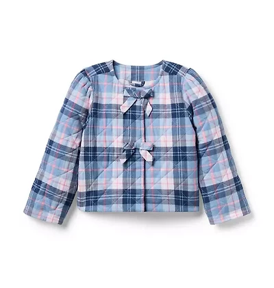 The Plaid Bow Jacket