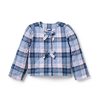 The Plaid Bow Jacket