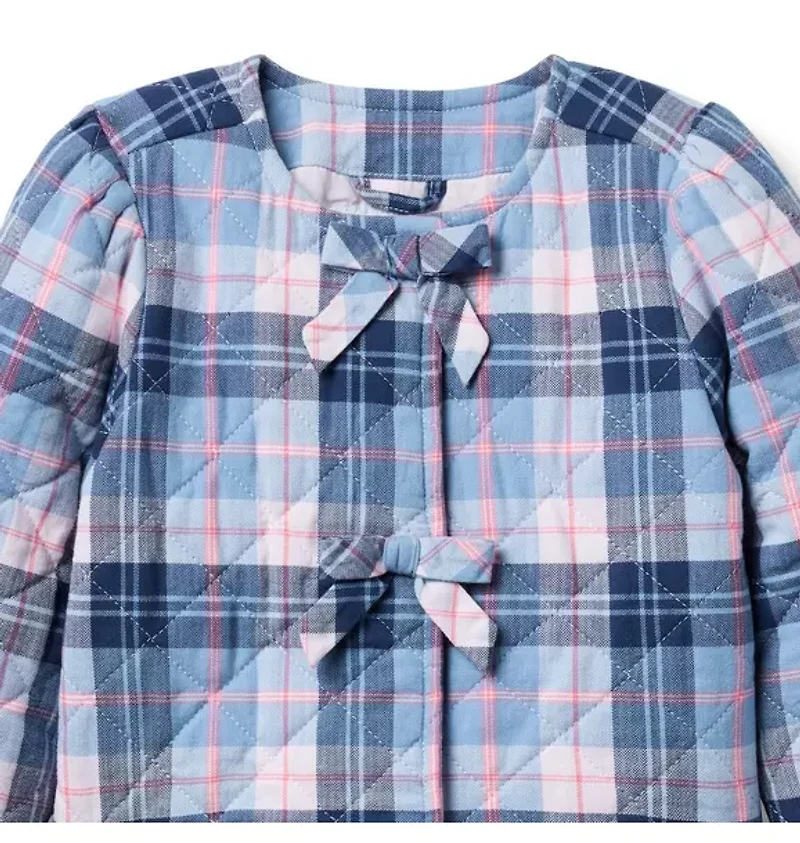 The Plaid Bow Jacket