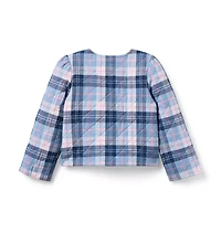 The Plaid Bow Jacket
