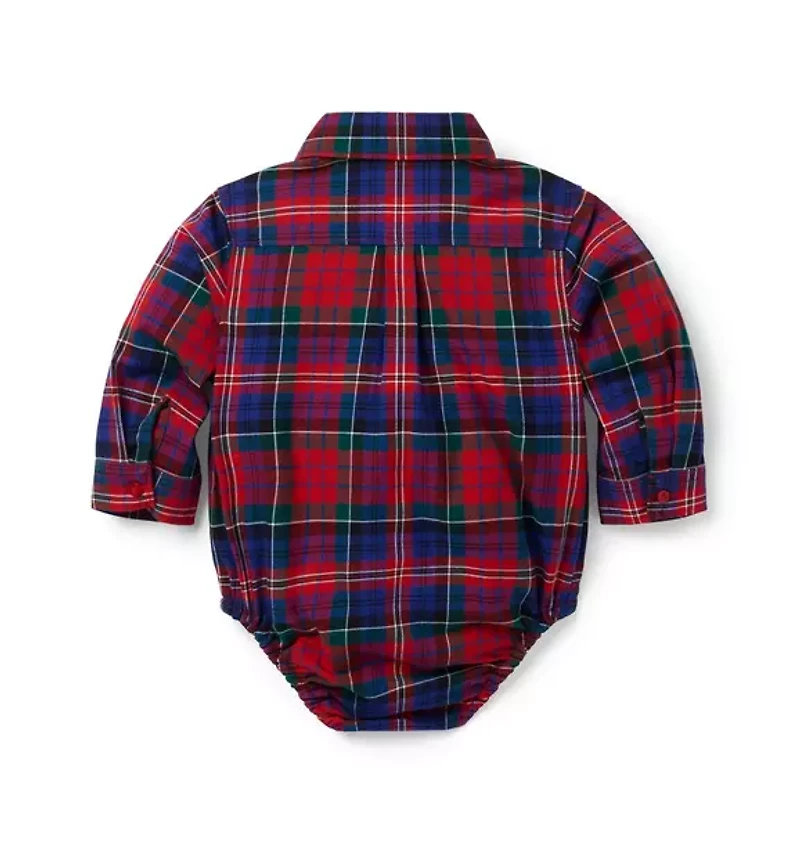 Baby Tartan Flannel Bodysuit