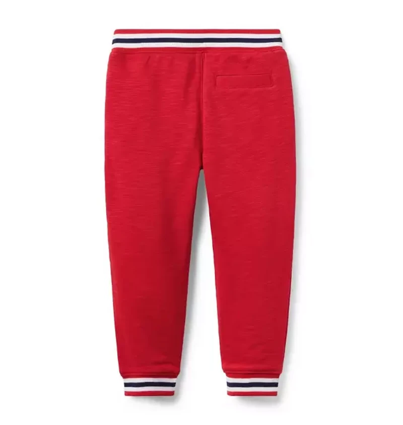 The Stripe French Terry Jogger