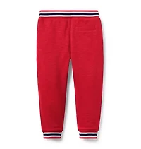 The Stripe French Terry Jogger