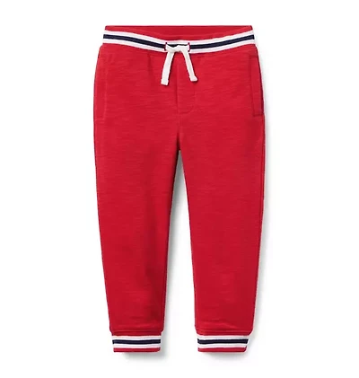The Stripe French Terry Jogger