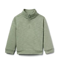 The Slub Half Zip Sweatshirt