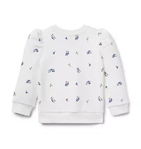 Floral Quilted Sweatshirt