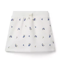 Quilted Floral Skirt