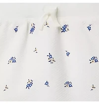 Quilted Floral Skirt