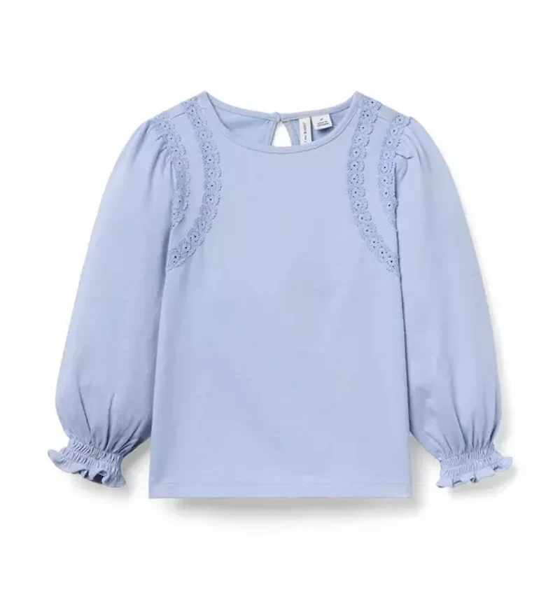 Crochet Trim Top