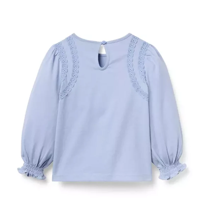 Crochet Trim Top