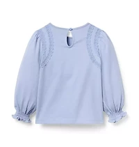 Crochet Trim Top
