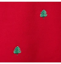 Embroidered Tree Pique Polo