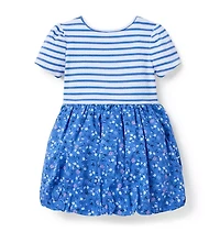 Ditsy Floral Bubble Hem Dress