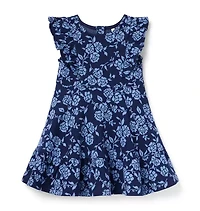 Floral Jacquard Dress