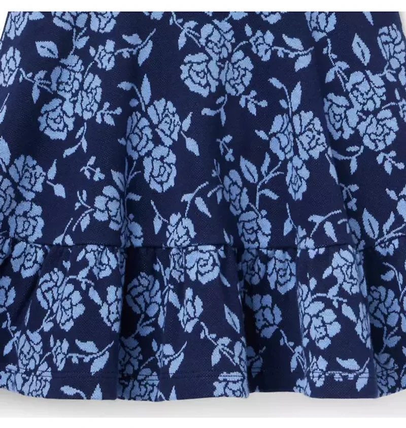 Floral Jacquard Dress