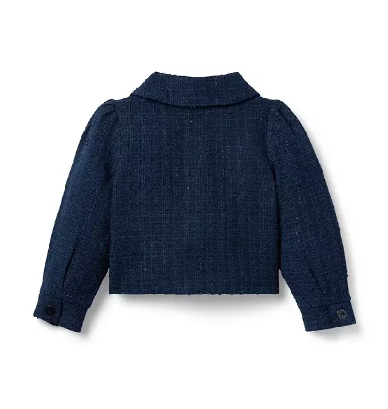 The Tweed Puff Sleeve Jacket