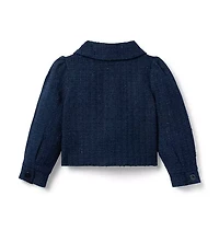 The Tweed Puff Sleeve Jacket