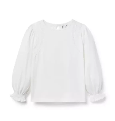 Crochet Trim Top