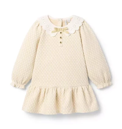 Sparkle Jacquard Dress