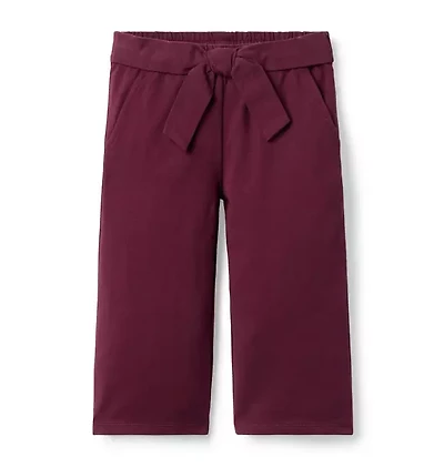 Wide Leg Tie Waist Pant