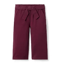 Wide Leg Tie Waist Pant