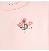 Ditsy Floral Sweatshirt Dress