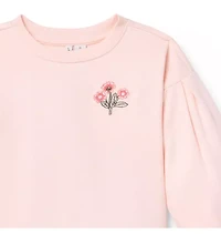 Ditsy Floral Sweatshirt Dress