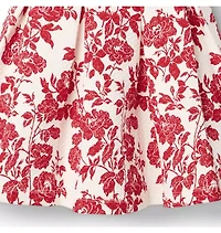 The Floral Quilted Bow Dress