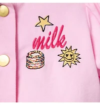 Milk Bar x Janie and Jack Puff Sleeve Romper