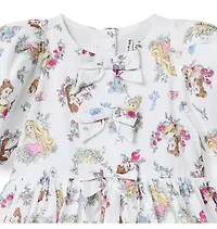 The Disney Princess Floral Bow Dress
