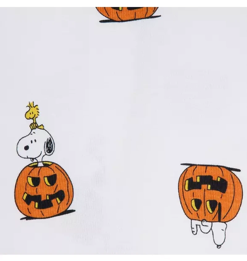 Baby Good Night Footed Pajama Peanuts™ Halloween Pumpkin