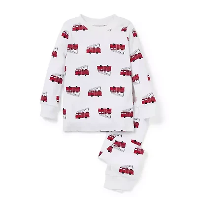 Good Night Pajama Firetruck