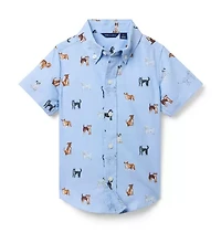 Dog Friends Oxford Shirt