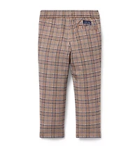 Plaid Pull-On Pant