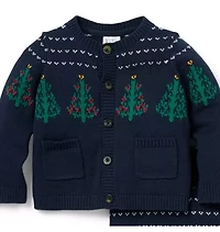 The Holiday Matching Baby Sweater Set