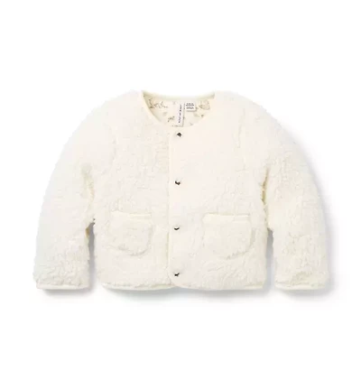 Baby Reversible Sherpa Jacket