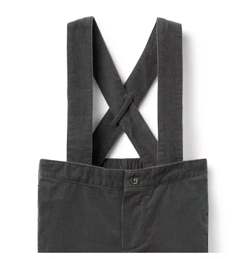 Baby Corduroy Suspender Pant