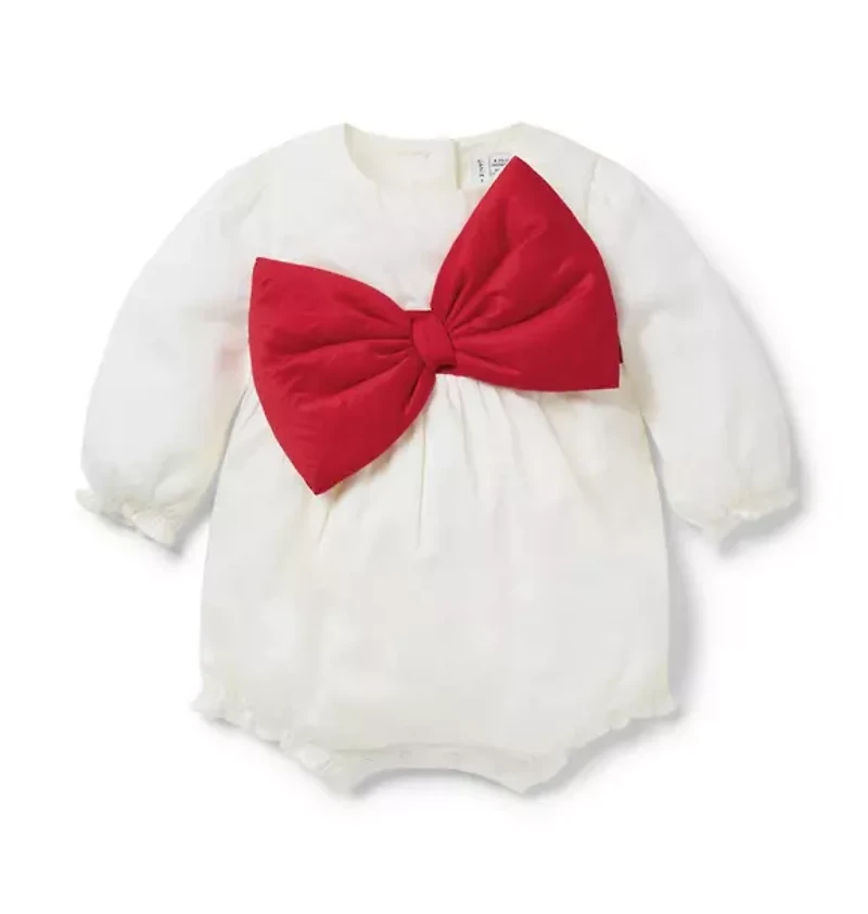 The Bow-Ment Baby Romper