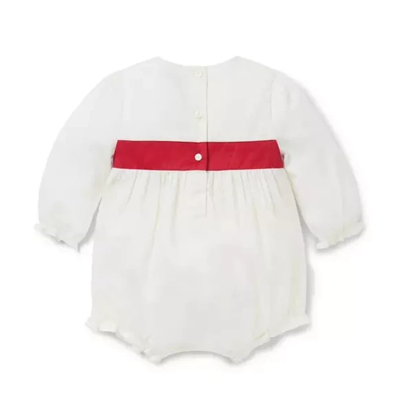 The Bow-Ment Baby Romper