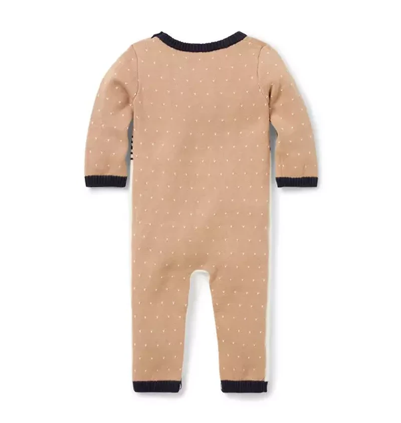 Baby Deer Sweater One-Piece