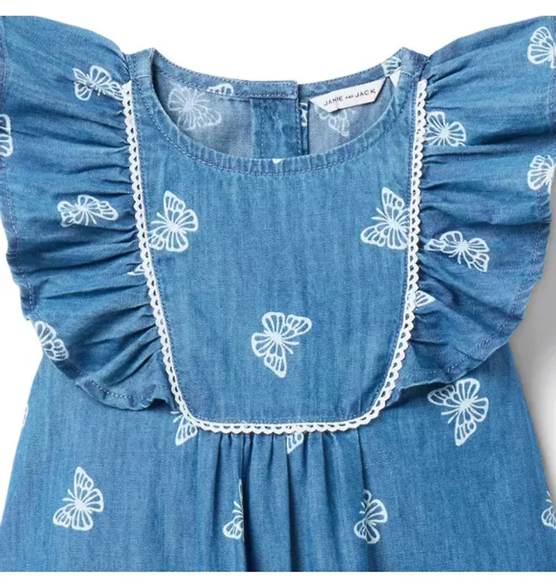 The Chambray Butterfly Dress