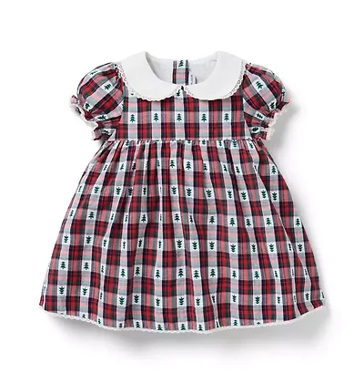 The Holiday Tartan Baby Dress