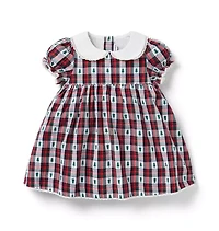 The Holiday Tartan Baby Dress