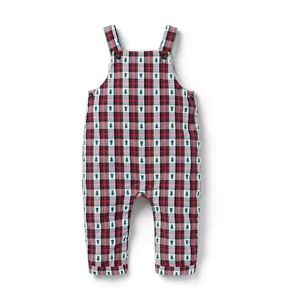 The Holiday Tartan Baby Overall