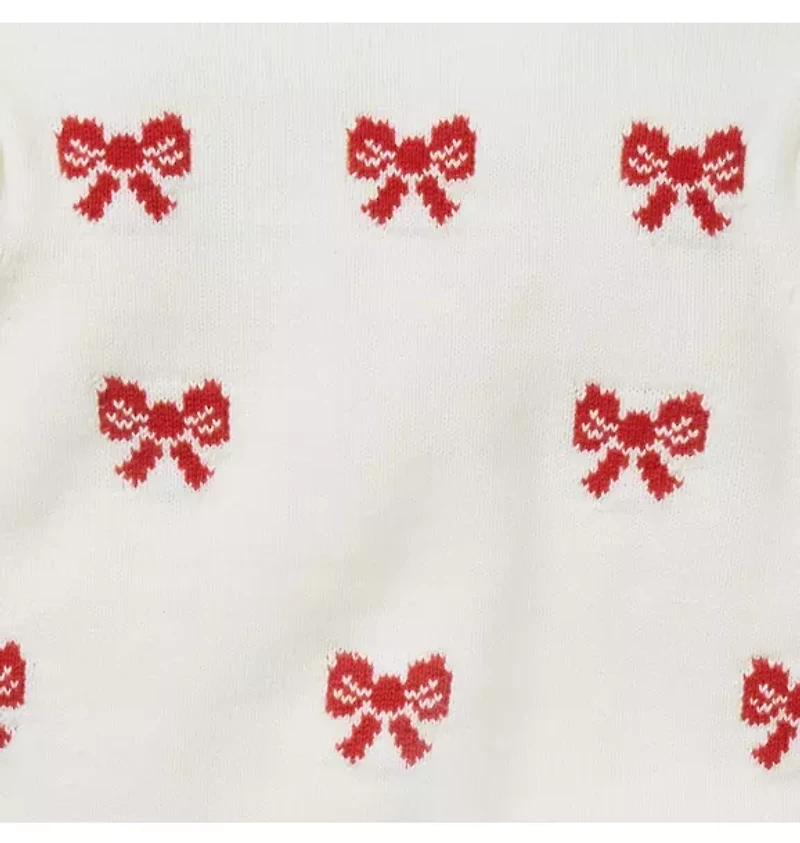 Baby Bow Ruffle Cardigan