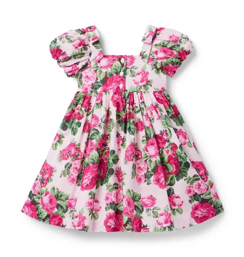 The Floral Puff Sleeve Dress