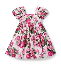 The Floral Puff Sleeve Dress