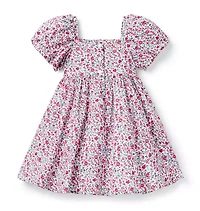 Ditsy Floral Puff Sleeve Dress